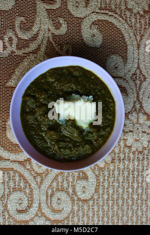 Sarson Ka saag Stockfoto