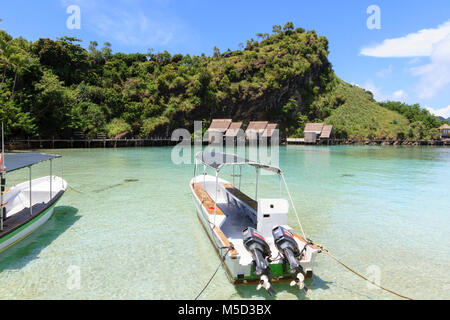 Misool Eco Resort, North Lagoon, Raja Ampat, Indonesien Stockfoto
