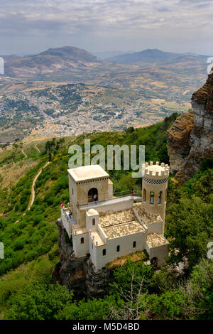 Toretta di Pepoli, Erice, Provinz Trapani, Sizilien, Italien Stockfoto