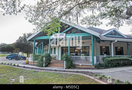 Camp Kulaqua ist ein 7 Adventisten retreat Fläche von 600 Hektar, liegt etwas außerhalb der Stadt Hohen Federn in North Central Florida. Stockfoto