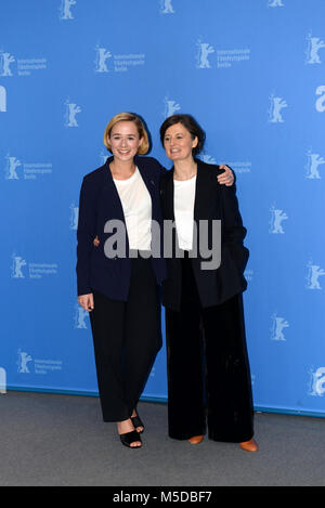 Berlin, Deutschland. 21. Februar, 2018. Februar 21, 2018 - Berlin Unga Astrid (Astrid) Fotoshooting während der Berlinale 2018. Credit: Fausto Marci/Alamy leben Nachrichten Stockfoto