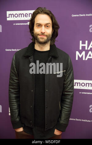 LOS ANGELES, Ca - 21. Februar: Chris D'Elia am Los Angeles Special Screening der Hälfte Magic an der London West Hollywood in Los Angeles, Kalifornien am 21. Februar 2018. Quelle: Steve Rose/MediaPunch Stockfoto