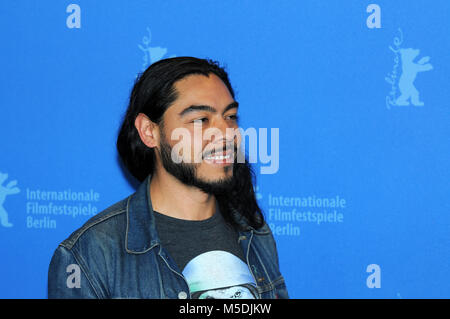 Berlin, Deutschland. 22 Feb, 2018. 22. Februar 2018 - Die Berliner Bernardo Velasco das Museum photocall während der Berlinale 2018 besucht. Credit: Fausto Marci/Alamy leben Nachrichten Stockfoto