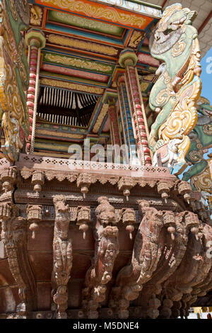 Sri Lanka, Region Chilaw, Asien, Munneeswaram Tempel Stockfoto