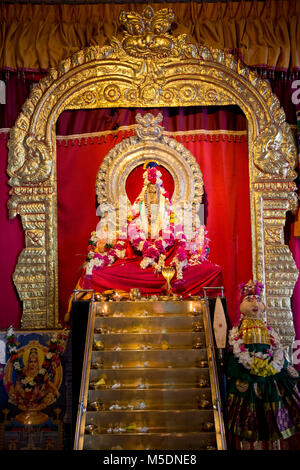 Sri Lanka, Region Chilaw, Asien, Munneeswaram Tempel Stockfoto