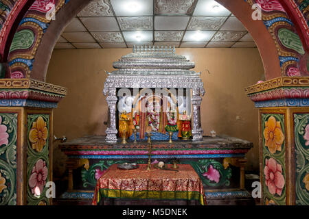 Sri Lanka, Region Chilaw, Asien, Munneeswaram Tempel Stockfoto