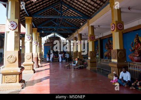 Sri Lanka, Region Chilaw, Asien, Munneeswaram Tempel Stockfoto