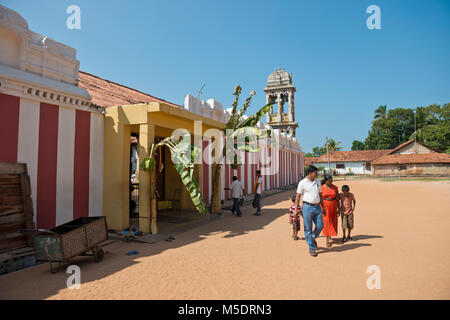 Sri Lanka, Region Chilaw, Asien, Munneeswaram Tempel Stockfoto