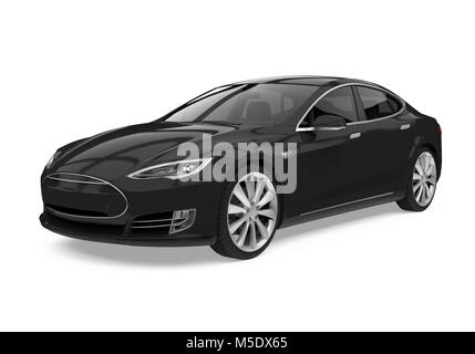 Luxus Limousine isoliert Stockfoto