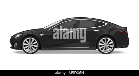 Luxus Limousine isoliert Stockfoto