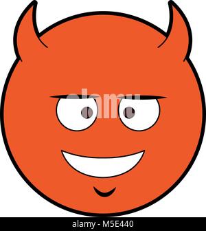 Teufel emoji Cartoon Stock Vektor
