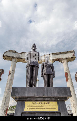 Soekarno Hatta Denkmal in Surabaya, Indonesien Stockfoto
