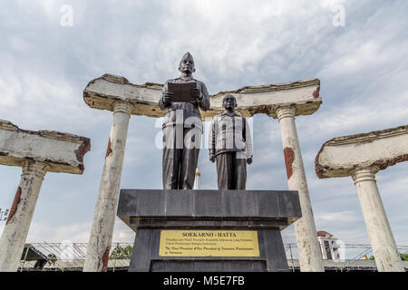 Soekarno Hatta Denkmal in Surabaya, Indonesien Stockfoto