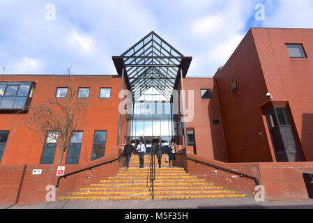 Leicester Crown Court. Stockfoto