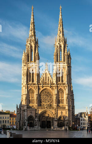 Sint-Petrus-en-Pauusplein (Kirche St. Peter und Paul), Ostende Belgien Stockfoto