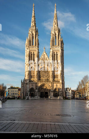 Sint-Petrus-en-Pauusplein (Kirche St. Peter und Paul), Ostende Belgien Stockfoto