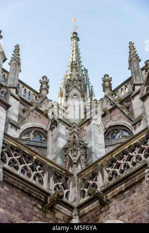 Sint-Petrus-en-Pauusplein (Kirche St. Peter und Paul), Ostende Belgien Stockfoto