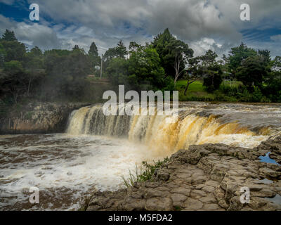 Haruru Falls, Bucht von Inseln, Neuseeland. Stockfoto