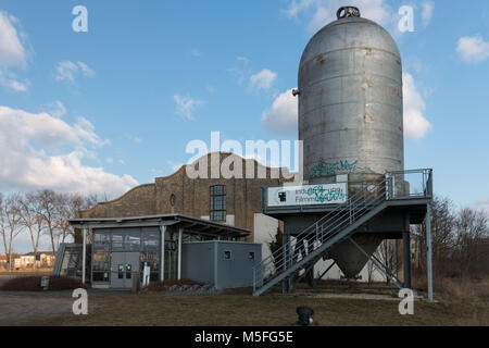 Wolfen, Deutschland - Februar 22,2018: Industrie- und Filmmuseum Wolfen in Sachsen-Anhalt. Stockfoto