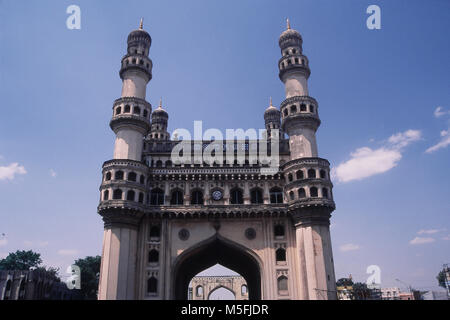 Der Charminar, Hyderabad, Andhra Pradesh, Indien Stockfoto