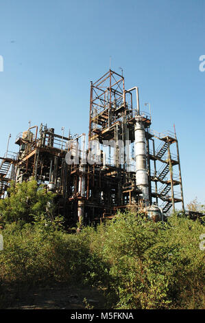 Chemische Fabrik, Bhopal, Madhya Pradesh, Indien, Asien Stockfoto