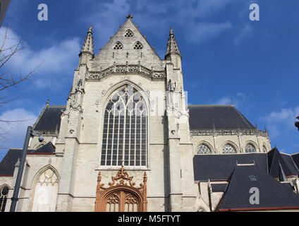 St. Martins, Aalst: Das neu renovierte äußere der Kirche von St. Martin (Sint Martinus Kerk) in Aalst, Belgien. Stockfoto