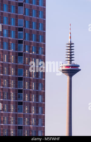Fernsehturm, Frankfurt, Hessen, Deutschland, Europa Stockfoto
