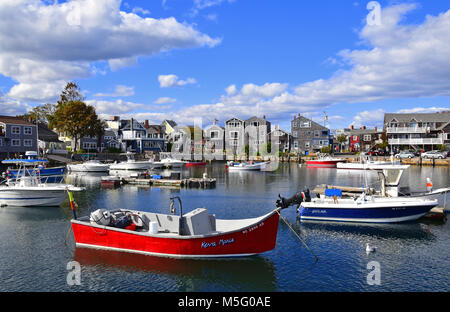 Rockport Harbour auf Cape Ann in Rockport, Massachusetts Stockfoto