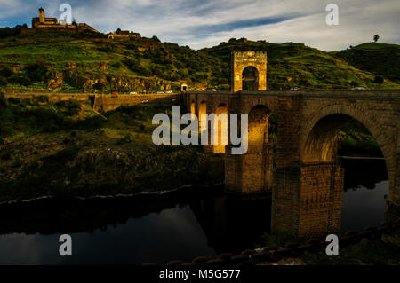 Valencia de Alcántara (Cáceres) Extremadura Grenze mit Portugal Stockfoto