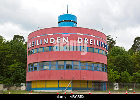 Berlin, Deutschland - 24. Mai 2017: Checkpoint Bravo oder Checkpoint B war die wichtigste Autobahn Grenzübergang zwischen West Berlin und der Deutschen Demokratie Stockfoto