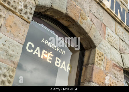 Arnolfini Cafe Bar auf schmalen, Bristol UK Stockfoto