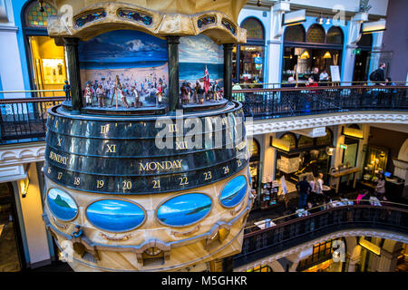 Das Queen Victoria Building ist ein hervorragendes Beispiel für die Grand retail Gebäude aus der Ära Victorian-Federation in Australien Stockfoto