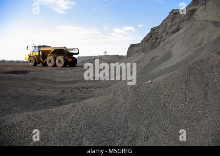 Mangan Bergbau und Verarbeitung Stockfoto