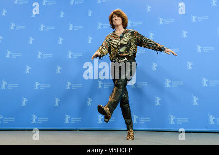 22 Februar 2018, Deutschland, Berlin: Berlinale, Pressekonferenz, "Berühre mich nicht": Schauspielerin Laura Benson. Der Film ist als Teil der Berlinale. Quelle: dpa Picture alliance/Alamy leben Nachrichten Stockfoto