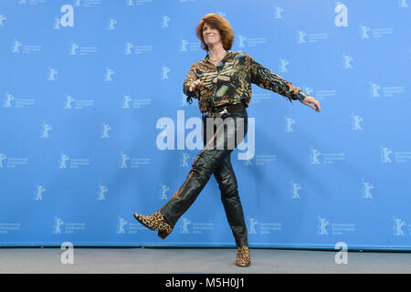 22 Februar 2018, Deutschland, Berlin: Berlinale, Pressekonferenz, "Berühre mich nicht": Schauspielerin Laura Benson. Der Film ist als Teil der Berlinale. Quelle: dpa Picture alliance/Alamy leben Nachrichten Stockfoto