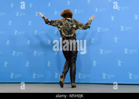 22 Februar 2018, Deutschland, Berlin: Berlinale, Pressekonferenz, "Berühre mich nicht": Schauspielerin Laura Benson. Der Film ist als Teil der Berlinale. Quelle: dpa Picture alliance/Alamy leben Nachrichten Stockfoto