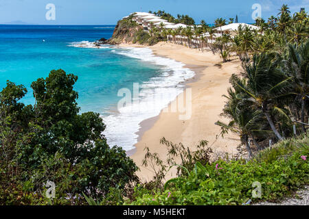 Curtain Bluff Resort, Antigua Stockfoto