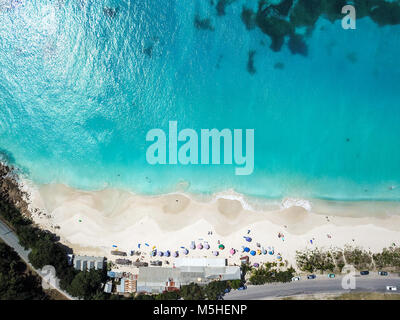 Darkwood Beach, halb Hyde Bay, Antigua Stockfoto