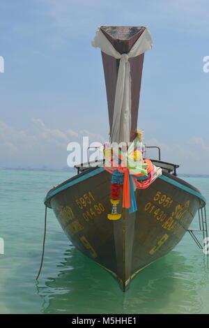 Longtailboot, Phuket, Thailand Stockfoto