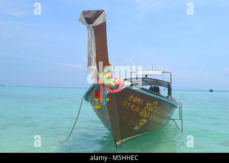 Longtailboot, Phuket, Thailand Stockfoto