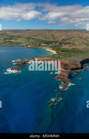 Hulupoe, Manele Bay, Insel Lanai, Hawaii Stockfoto