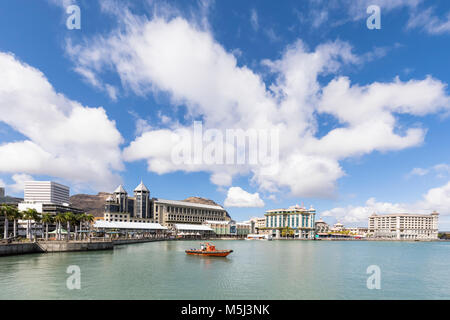 Mauritius, Port Louis, Caudan Waterfront Stockfoto