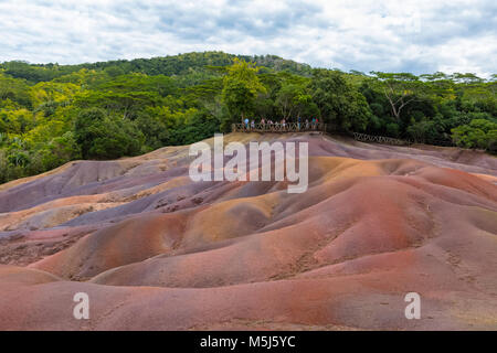 Mauritius, Chamarel Stockfoto