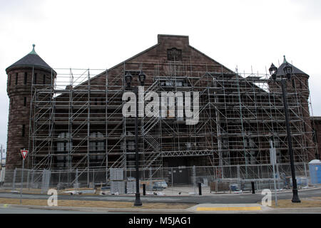 Die Waffenkammer im Bau in Halifax, N.S., 8. Februar, 2018. Die KANADISCHE PRESSE BILDER/Lee Brown Stockfoto