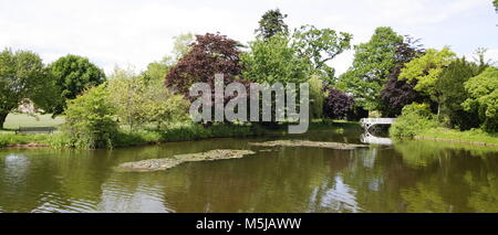 Spetchley Parks Gärten Worcester Worcestershire Midlands, England, Großbritannien Stockfoto