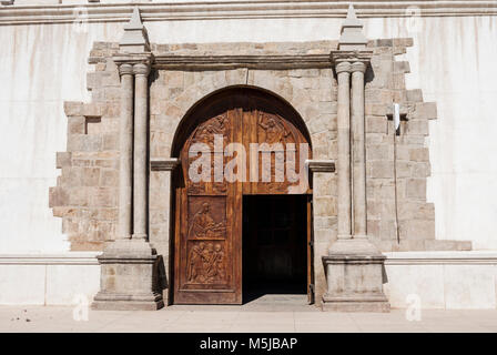 Iglesia Matriz San Juan Bautista de Chupaca / Kirche des heiligen Johannes des Täufers in Chupaca (Junín). 2010. Stockfoto