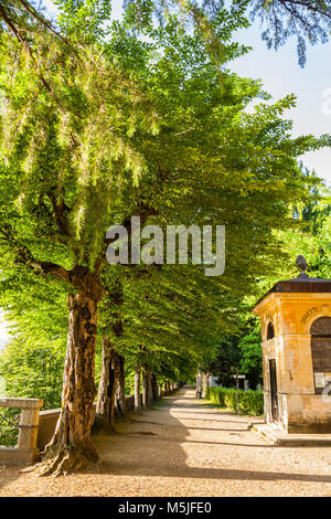 Der Heilige Berg der Ortasee, Orta San Giulio, Novara, Piemont, Italien Stockfoto