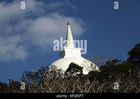 Mihintale North Central Provinz Sri Lanka Mahasaya Dagoba Stockfoto