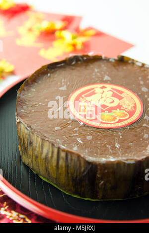 Nian Gao oder Glutenhaltigen Reis Kuchen Stockfoto