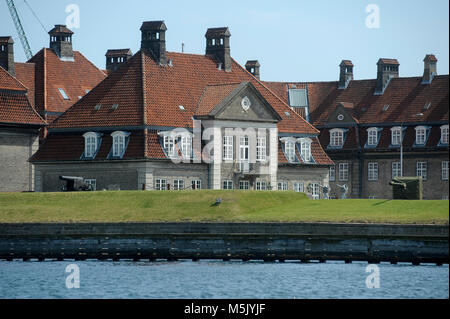 Alte Marinestützpunkt in Holmen Insel in Kopenhagen, Dänemark, 6. August 2015 © wojciech Strozyk/Alamy Stock Foto Stockfoto